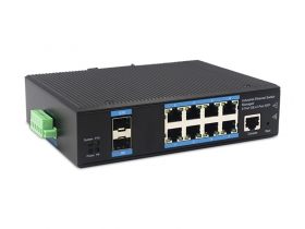 管理型千兆 2光8電工業(yè)級(jí)交換機(jī) 管理型千兆 2光8電工業(yè)級(jí)交換機(jī)