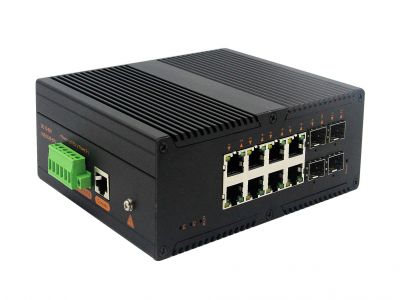 工業(yè)級(jí)(NT品牌)管理型千兆4光8電工業(yè)級(jí)交換機(jī) 工業(yè)級(jí)(NT品牌)管理型千兆4光8電工業(yè)級(jí)交換機(jī)