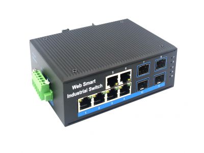 千兆4光6電工業(yè)級(jí)以太網(wǎng)交換機(jī) 千兆4光6電工業(yè)級(jí)以太網(wǎng)交換機(jī)