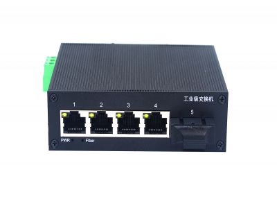 千兆1光4電工業(yè)級以太網交換機
